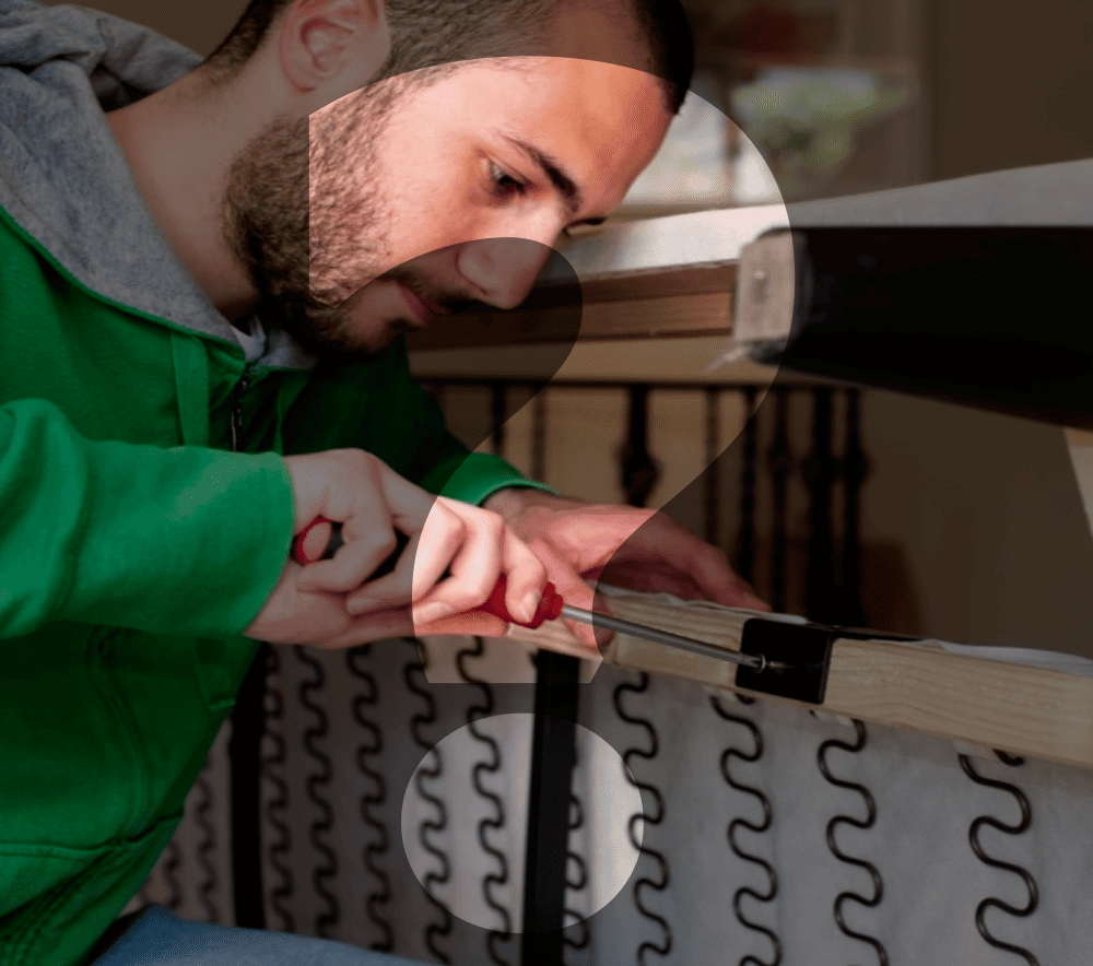 перетяжка дивана фото